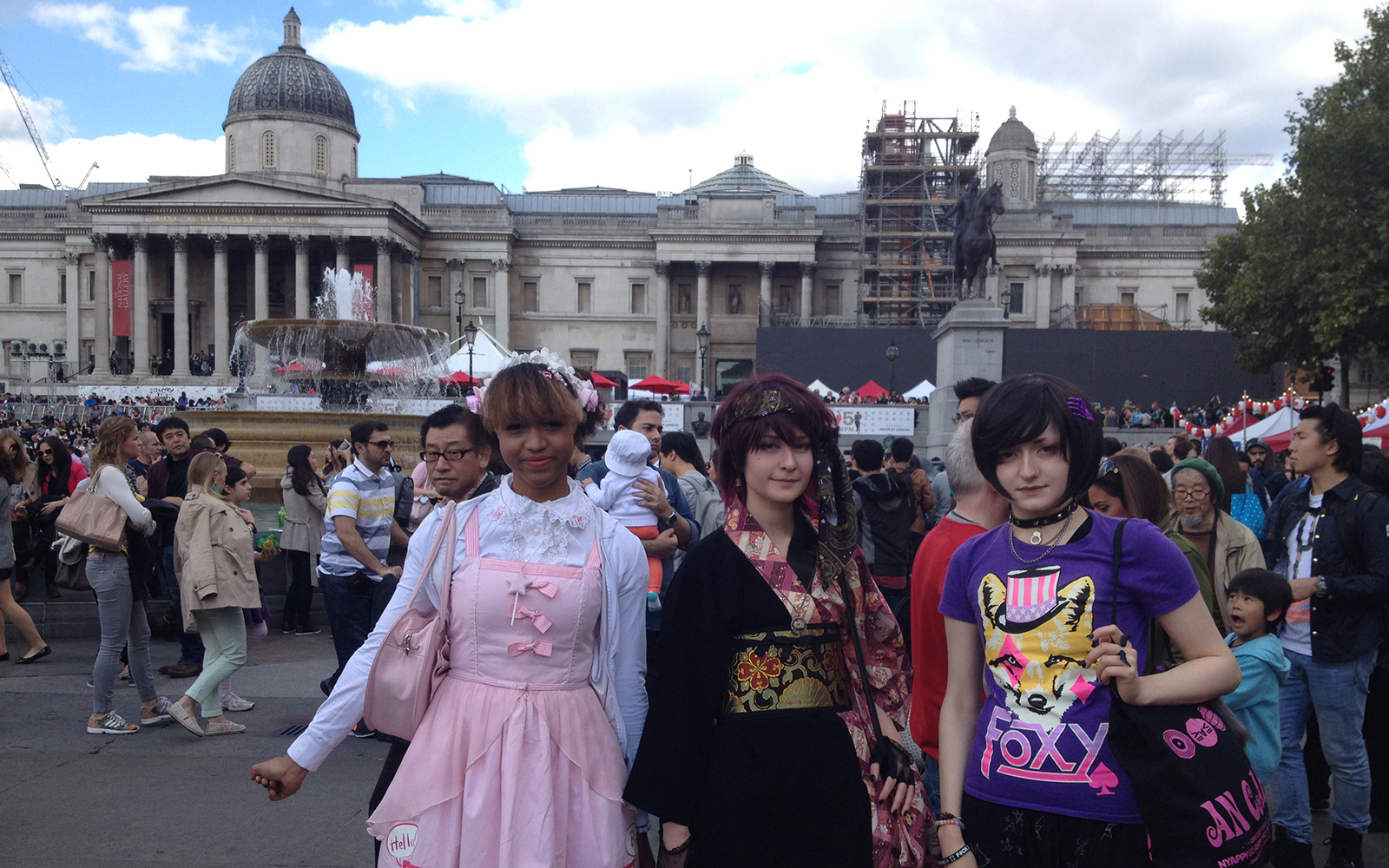 Trafalgar Square 19 September 2015 Japanese Event