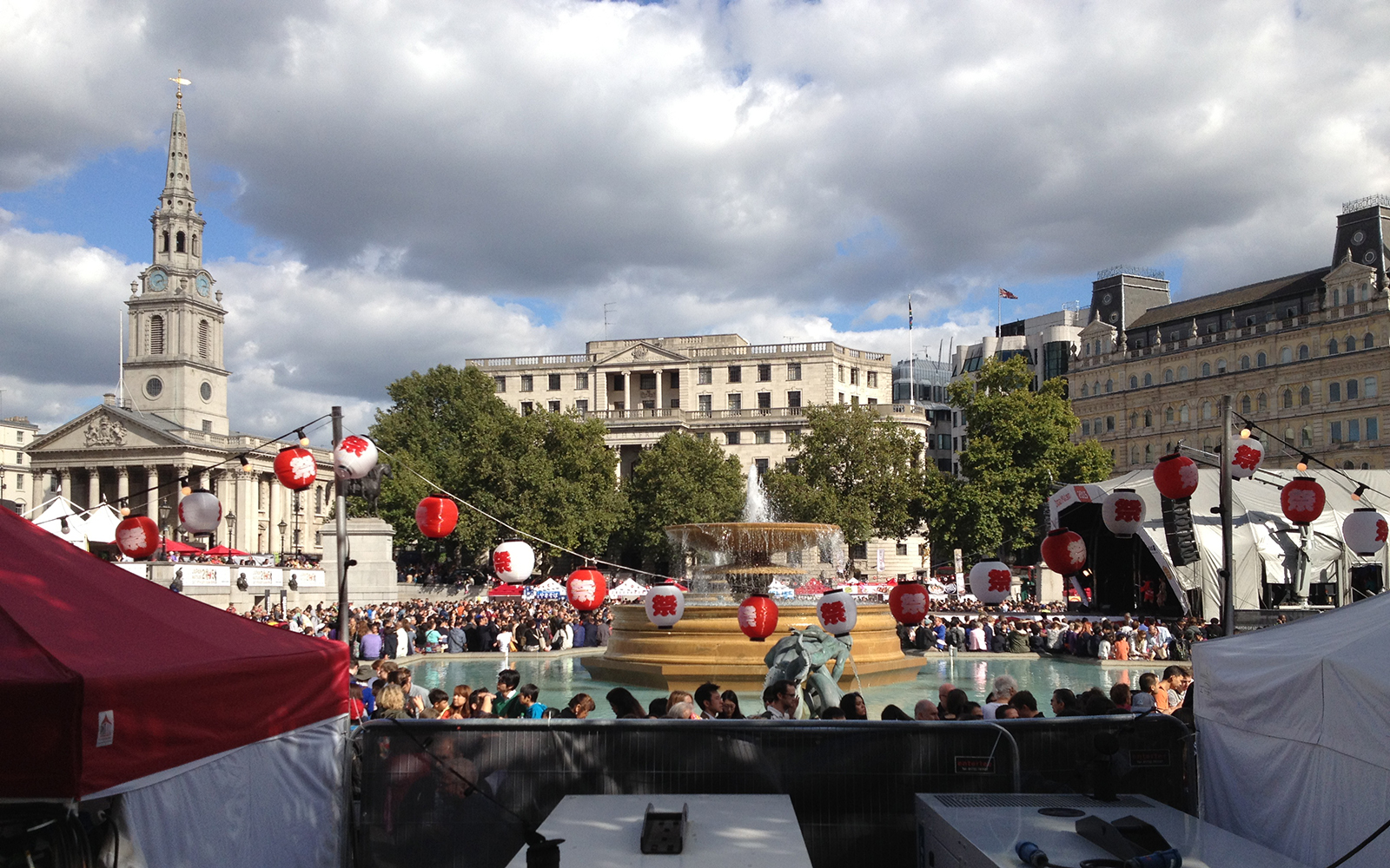 Trafalgar Square 19 September 2015 Japanese Event Matsuri