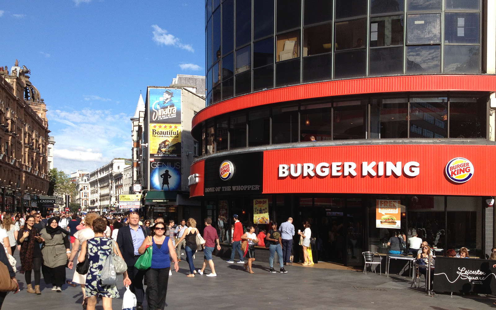 Leicester Square, 23 August 2015