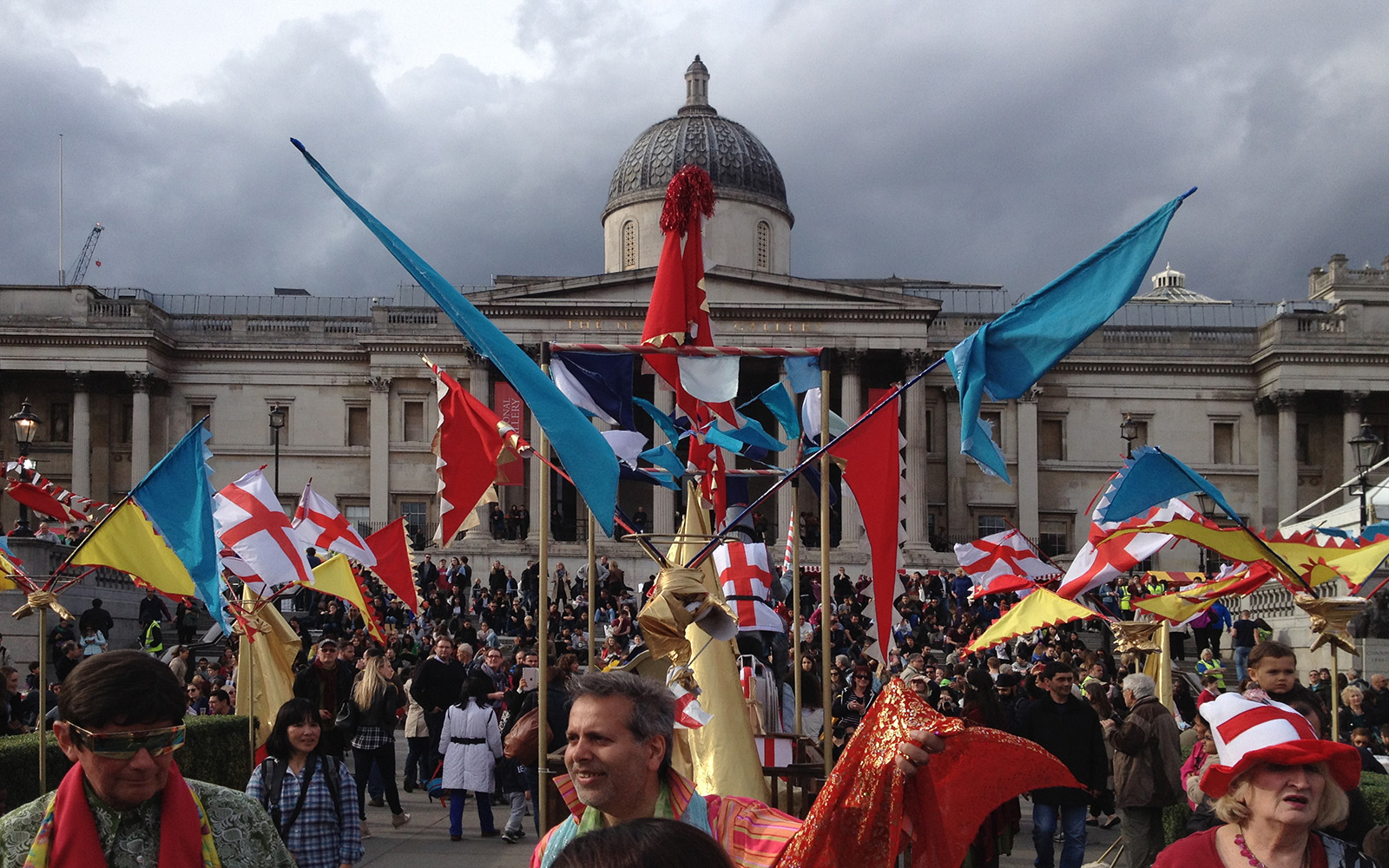 Trafalgar Square Events, St George Day 25 April 2015