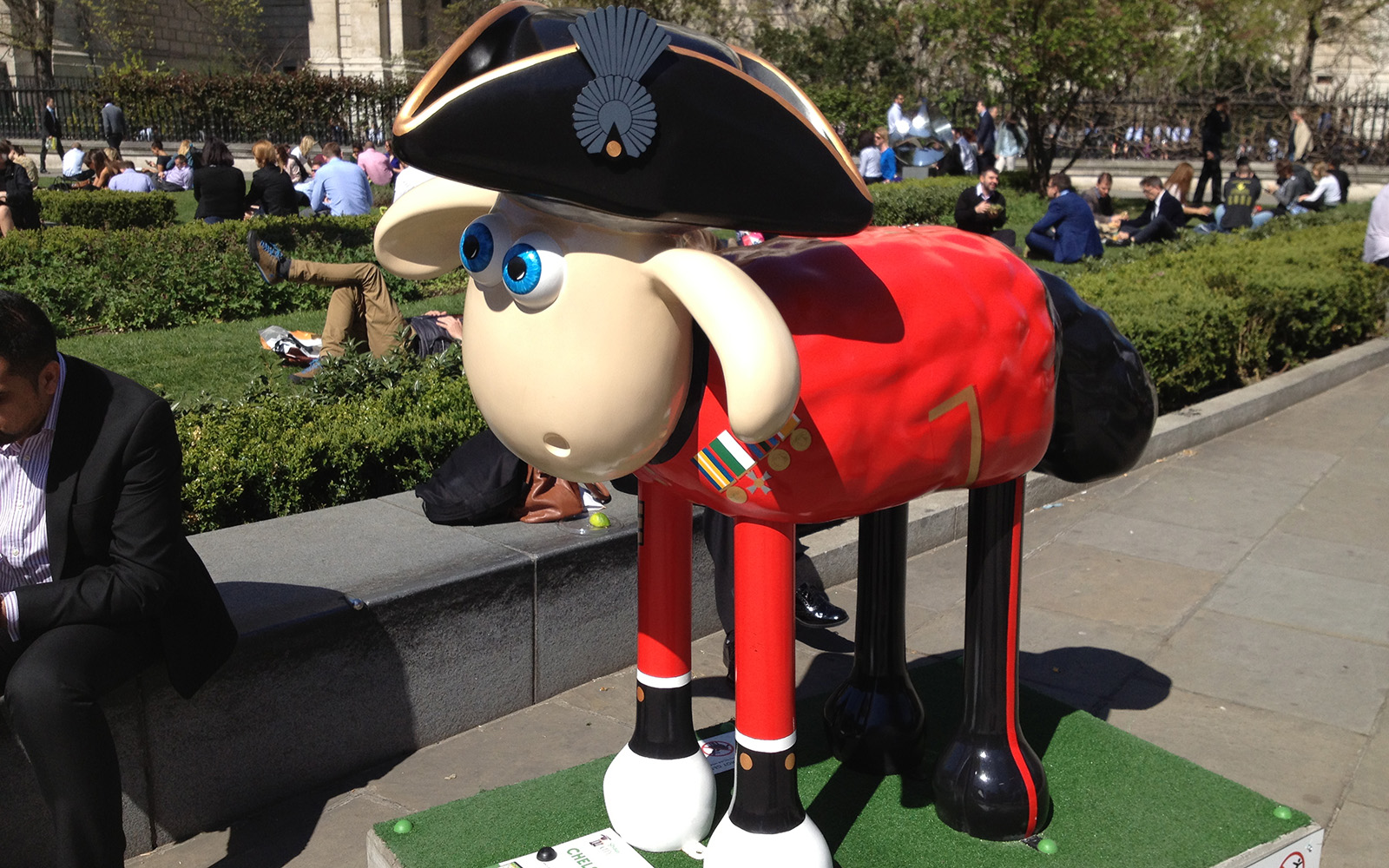 Chelsea Pen Shaun Er created in honour of the Chelsea pensioners
