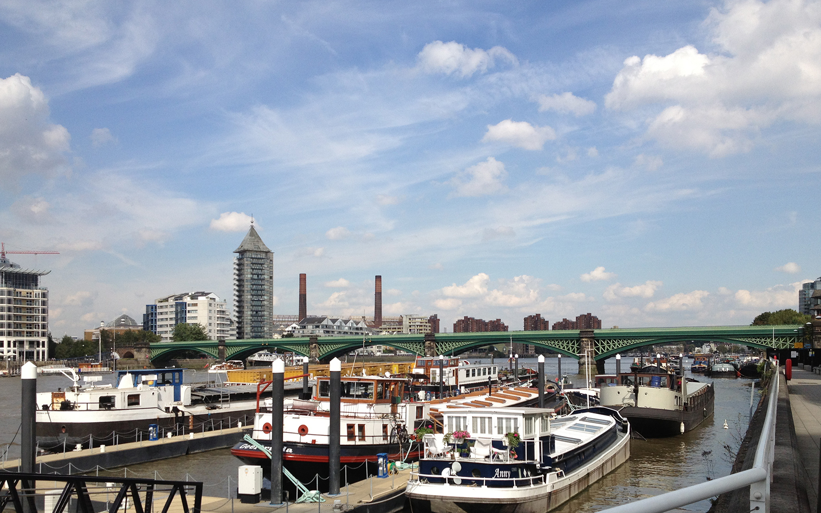 Battersea Railway Bridge 11 September 2015