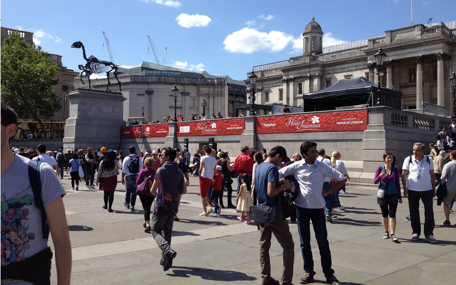 Trafalgar Square. Indonesia Day, 7 June 2015