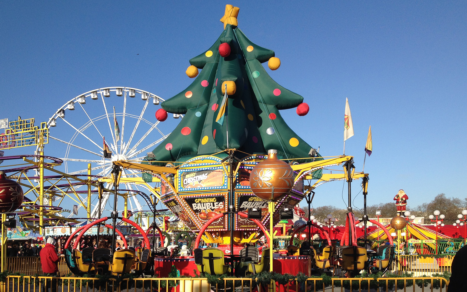 Hyde Park, Winter Wonderland. 31 December 2015