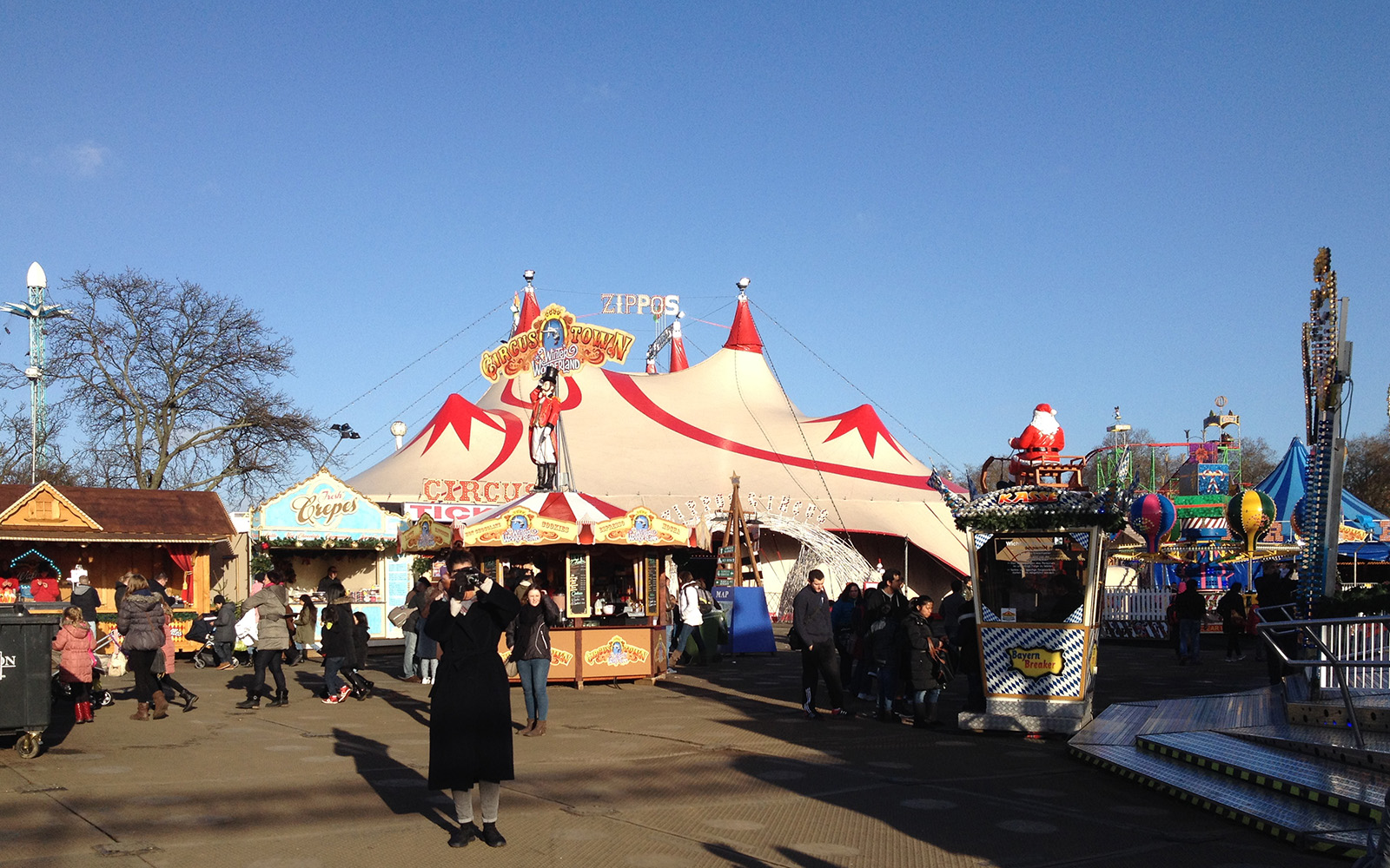 Hyde Park, Winter Wonderland. 31 December 2015