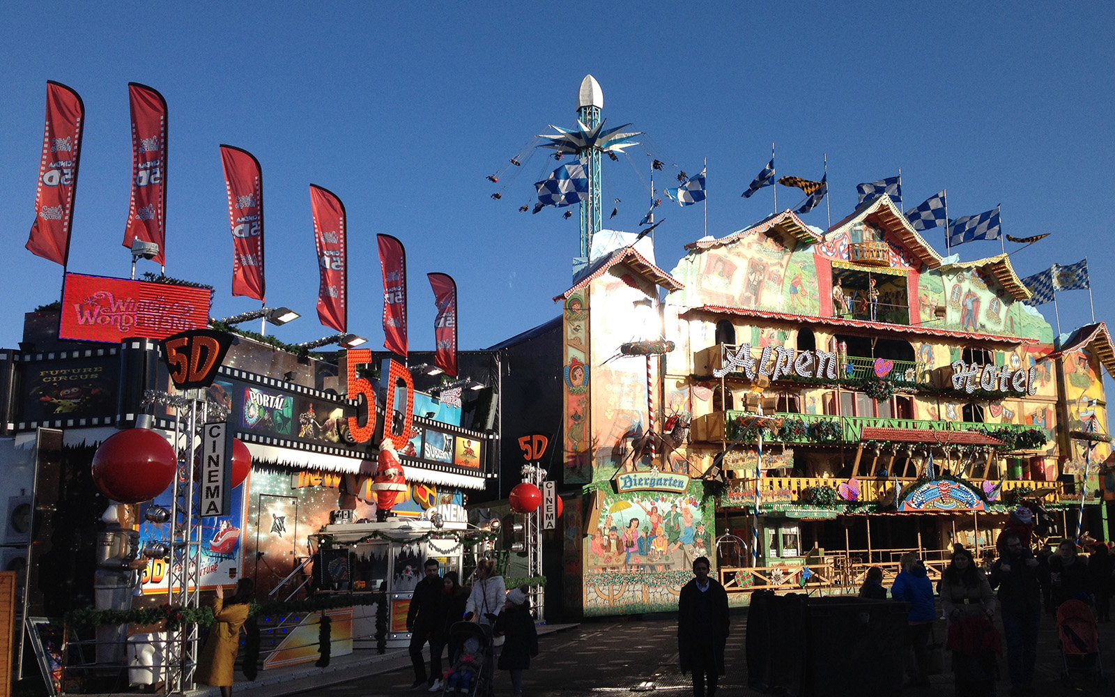 Hyde Park, Winter Wonderland. 31 December 2015