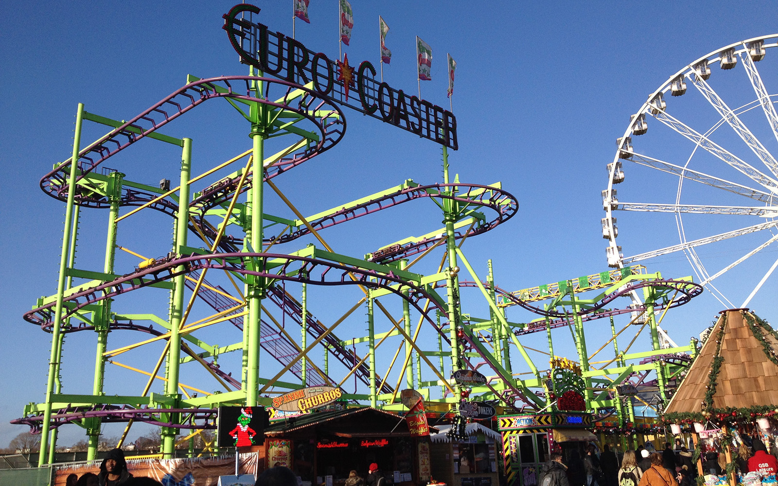 Hyde Park, Winter Wonderland. 31 December 2015