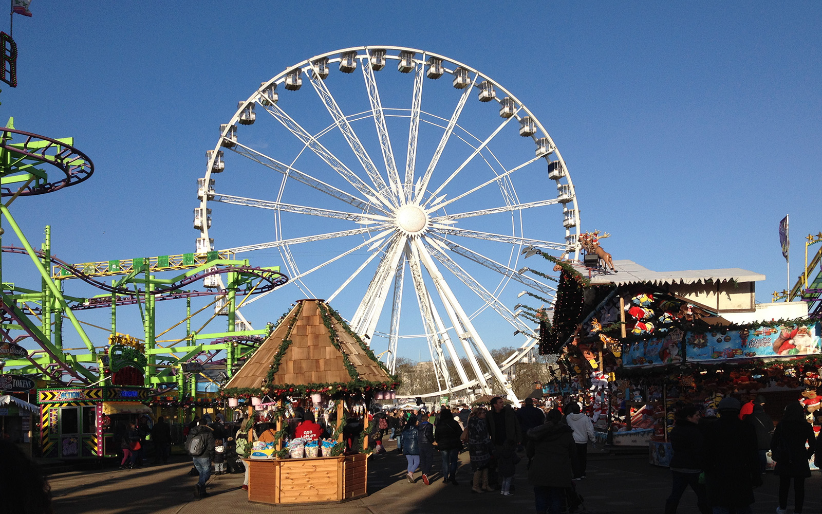 Hyde Park, Winter Wonderland. 31 December 2015