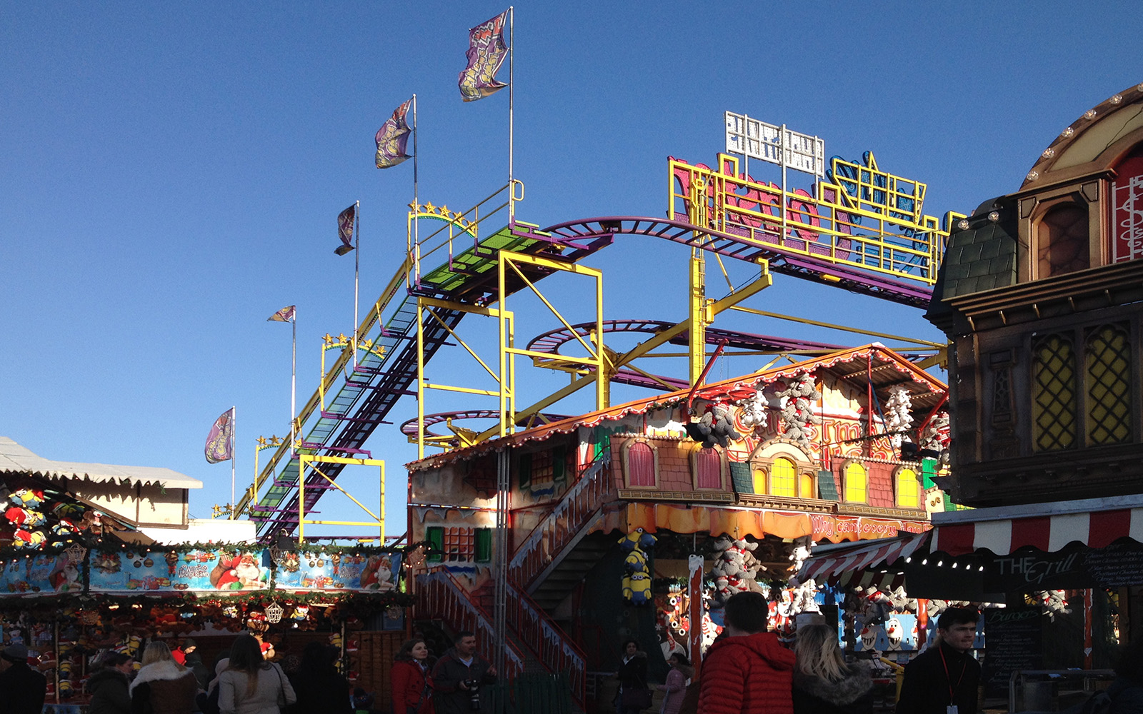 Hyde Park, Winter Wonderland. 31 December 2015