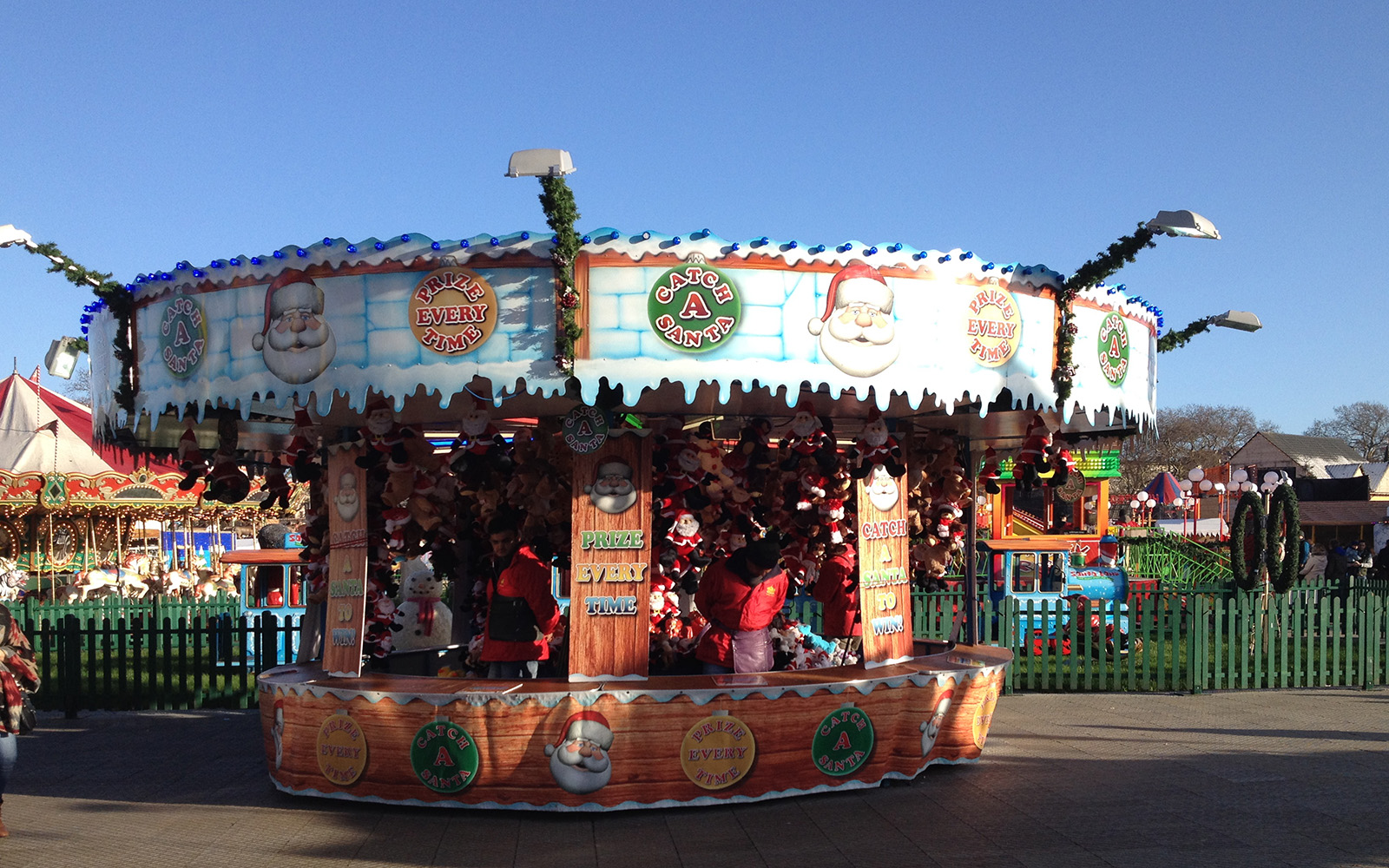 Hyde Park, Winter Wonderland. 31 December 2015