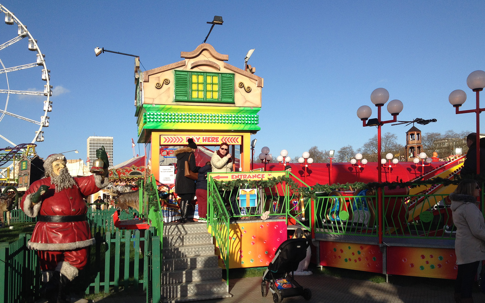 Hyde Park, Winter Wonderland. 31 December 2015