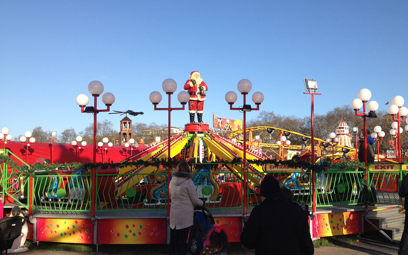 Hyde Park, Winter Wonderland. 31 December 2015