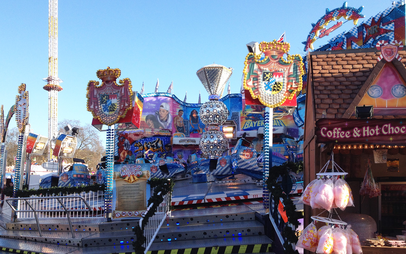 Hyde Park, Winter Wonderland. 31 December 2015