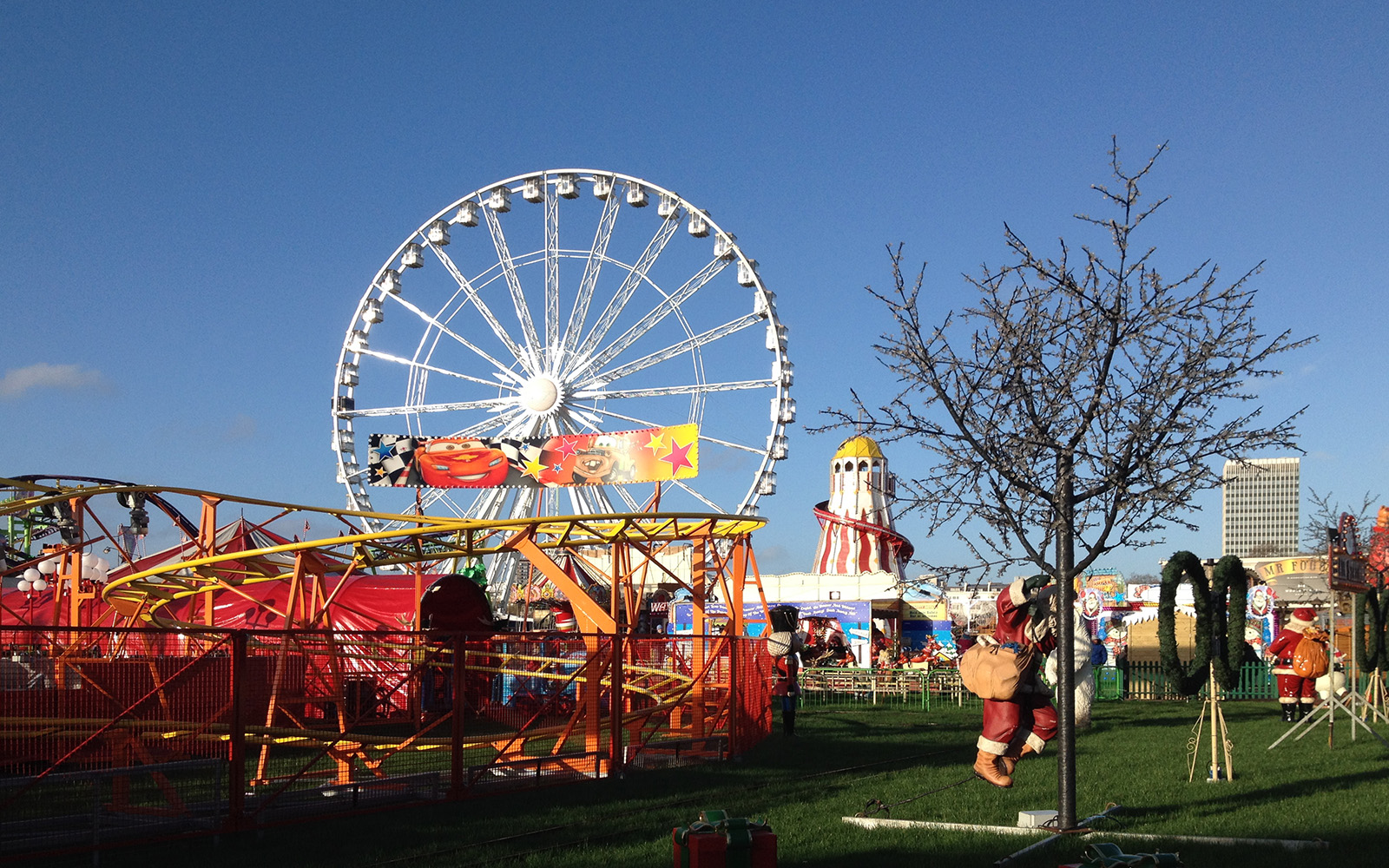 Hyde Park, Winter Wonderland. 31 December 2015