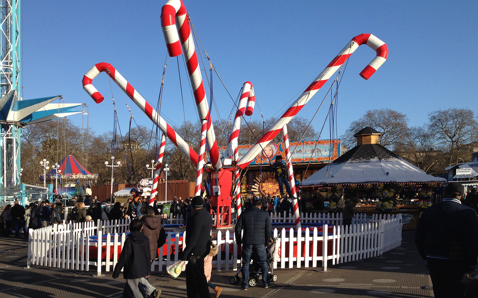 Hyde Park, Winter Wonderland. 31 December 2015