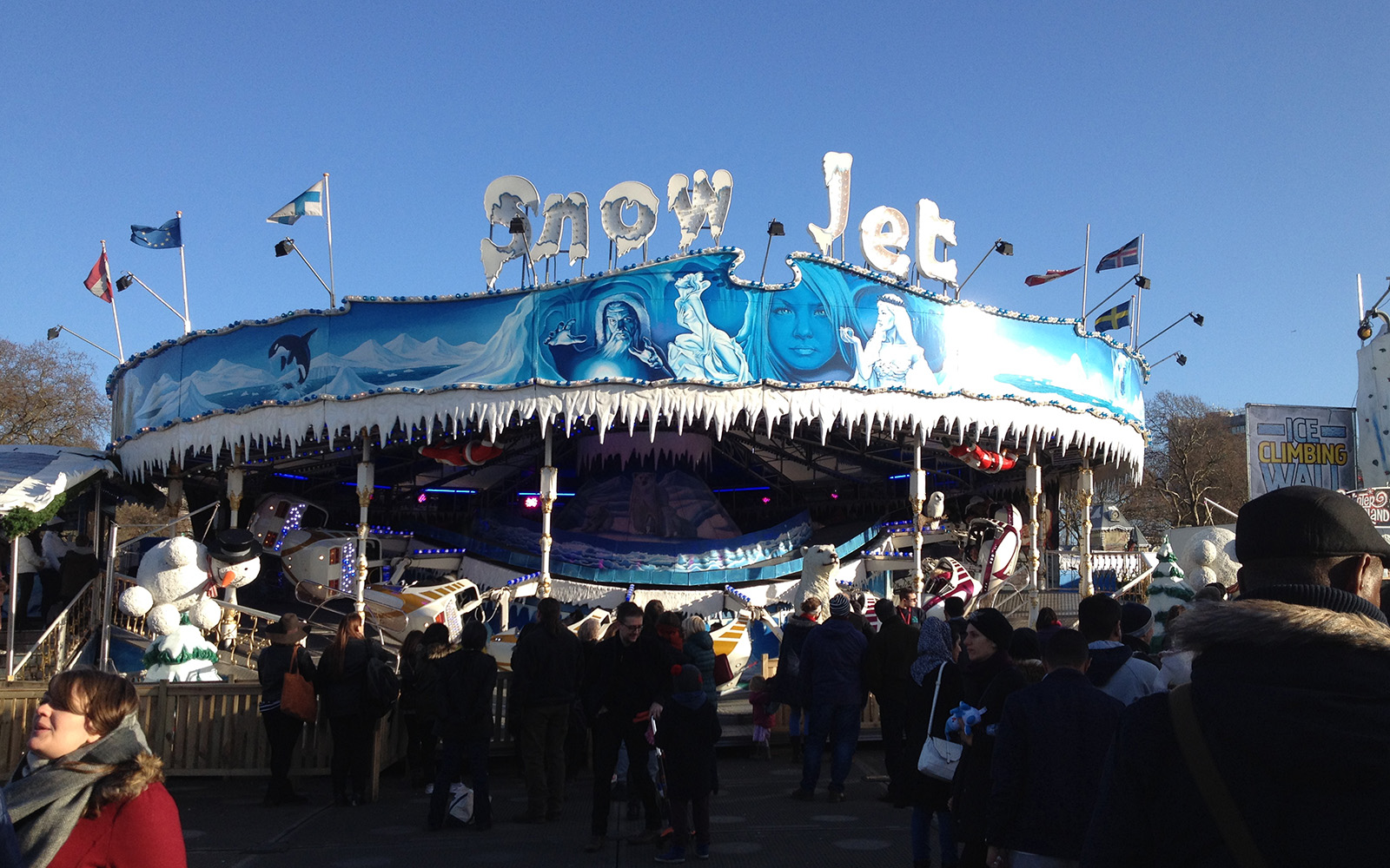 Hyde Park, Winter Wonderland. 31 December 2015