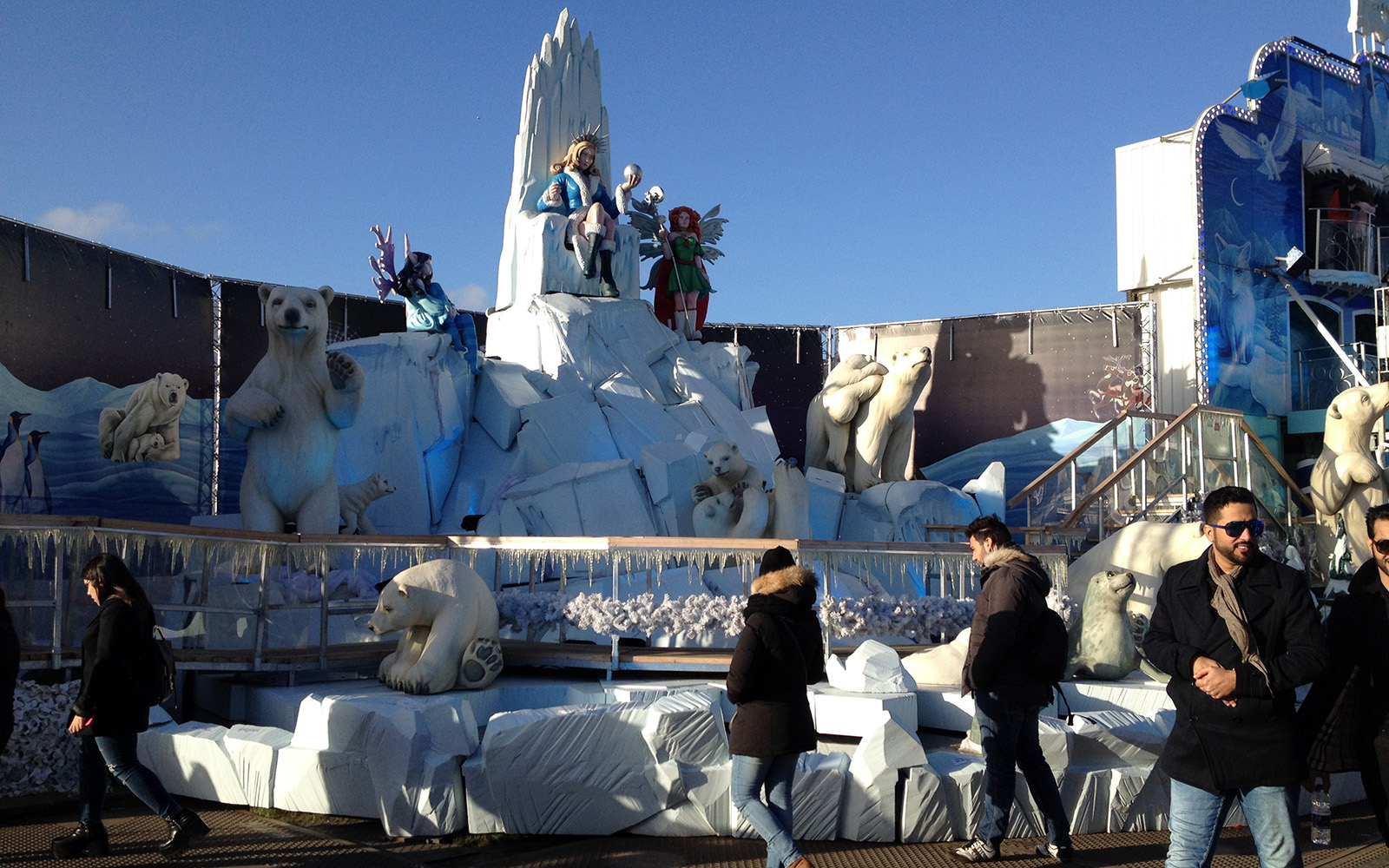 Hyde Park, Winter Wonderland. 31 December 2015
