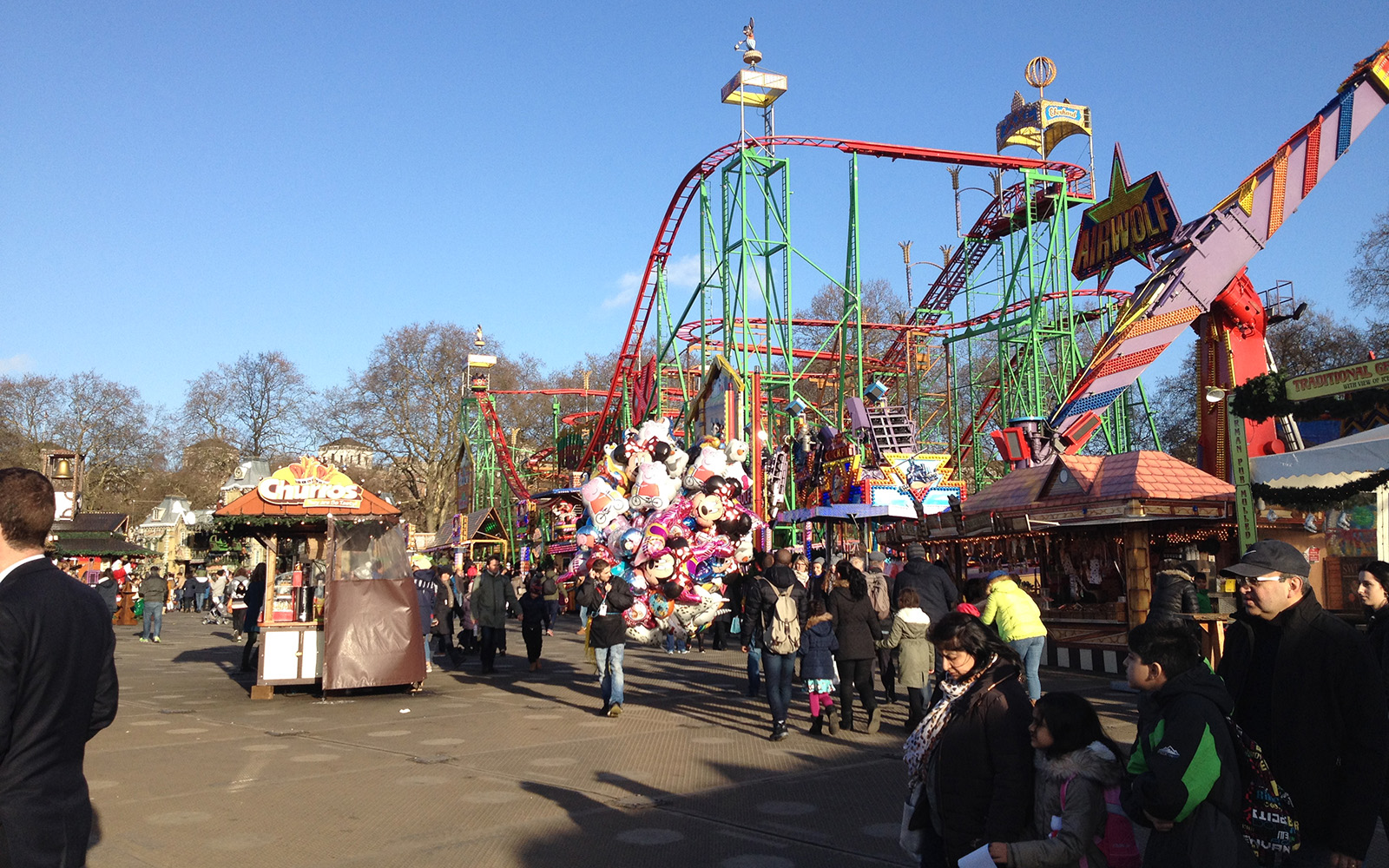Hyde Park, Winter Wonderland. 31 December 2015