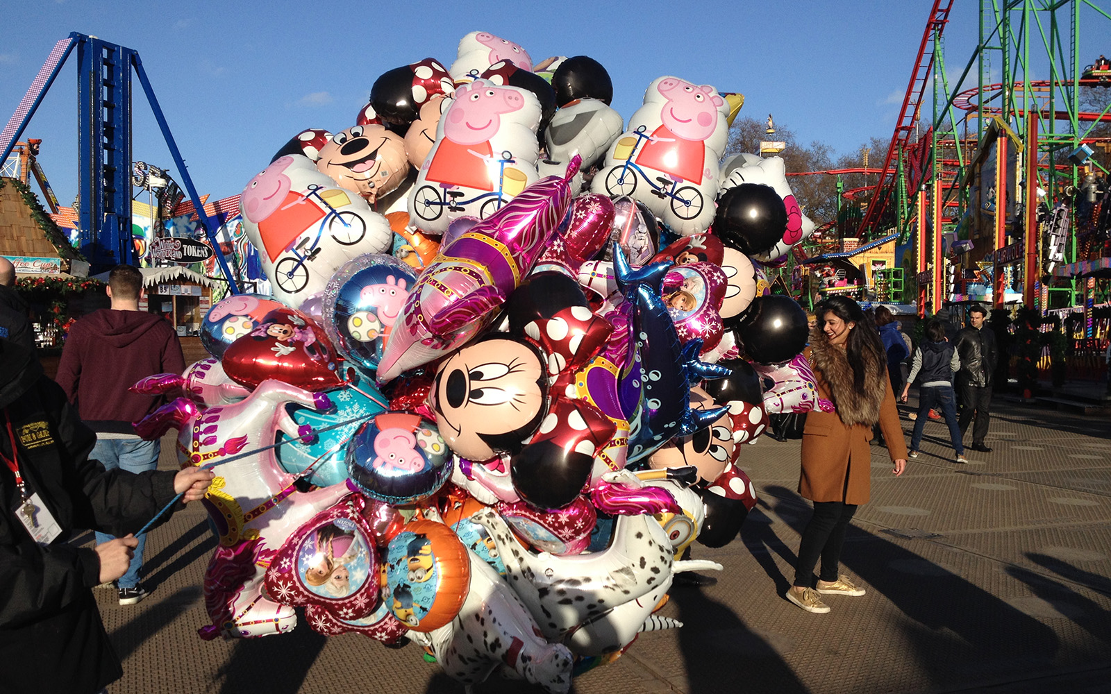 Hyde Park, Winter Wonderland. 31 December 2015
