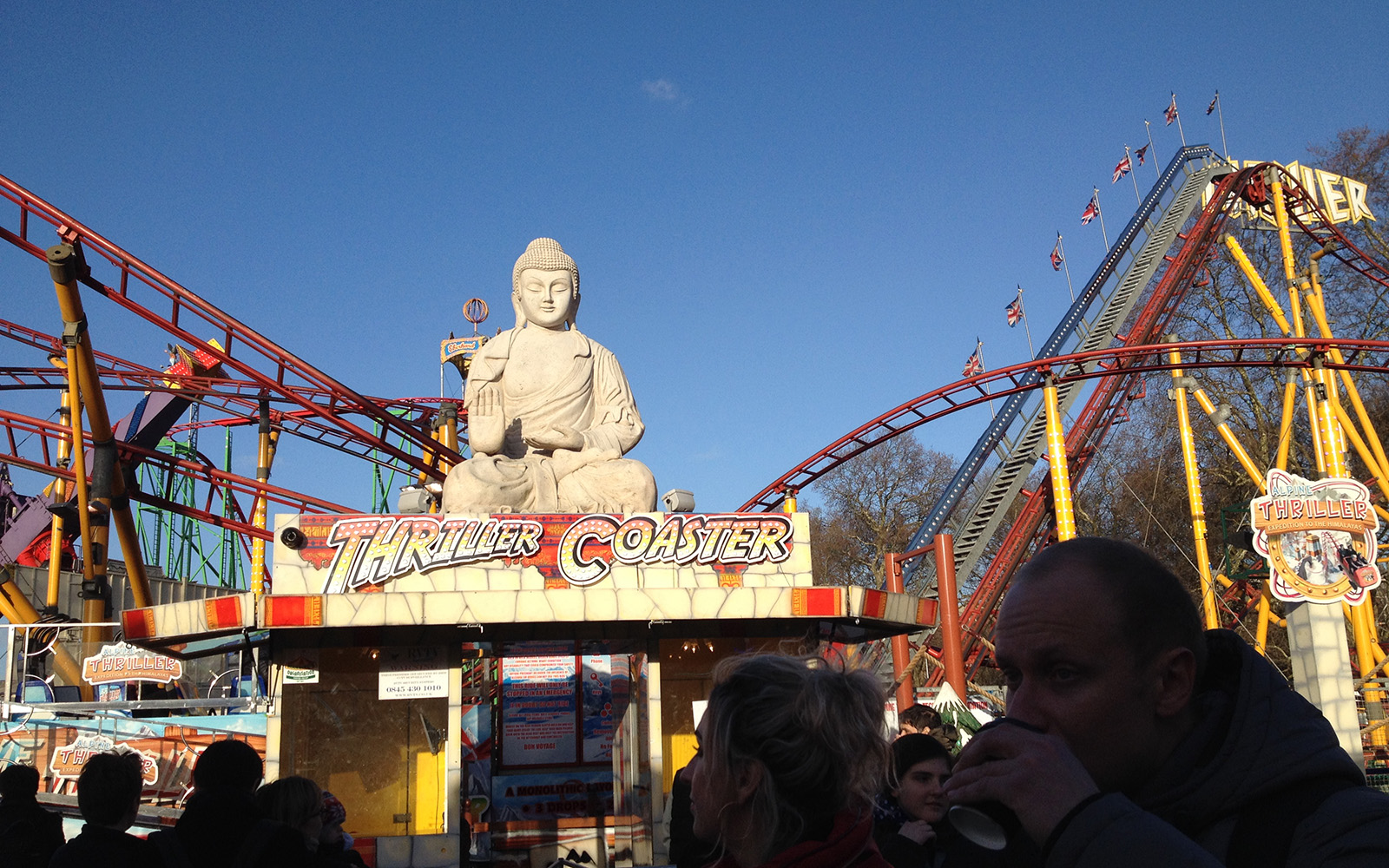 Hyde Park, Winter Wonderland. 31 December 2015