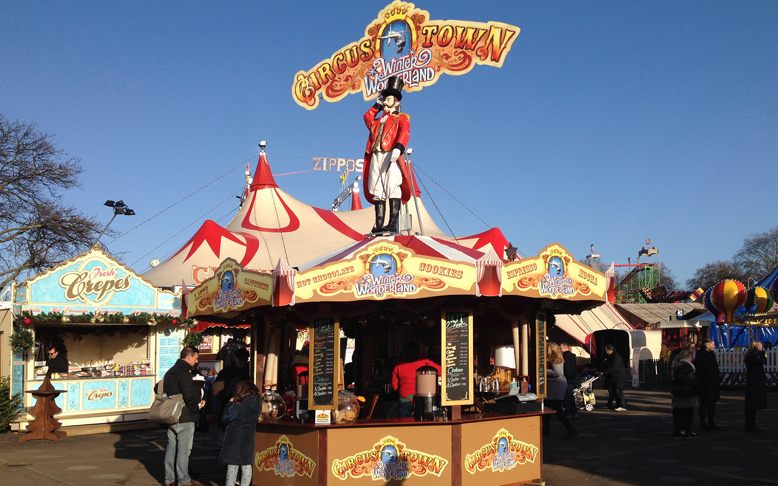 Hyde Park, Winter Wonderland. 31 December 2015