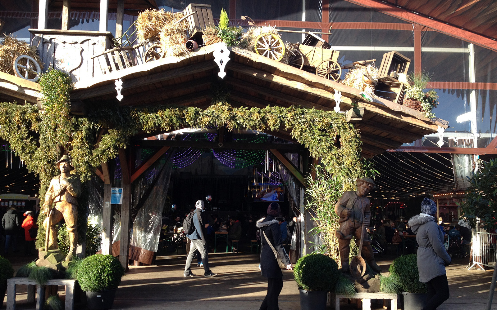 Hyde Park, Winter Wonderland. 31 December 2015